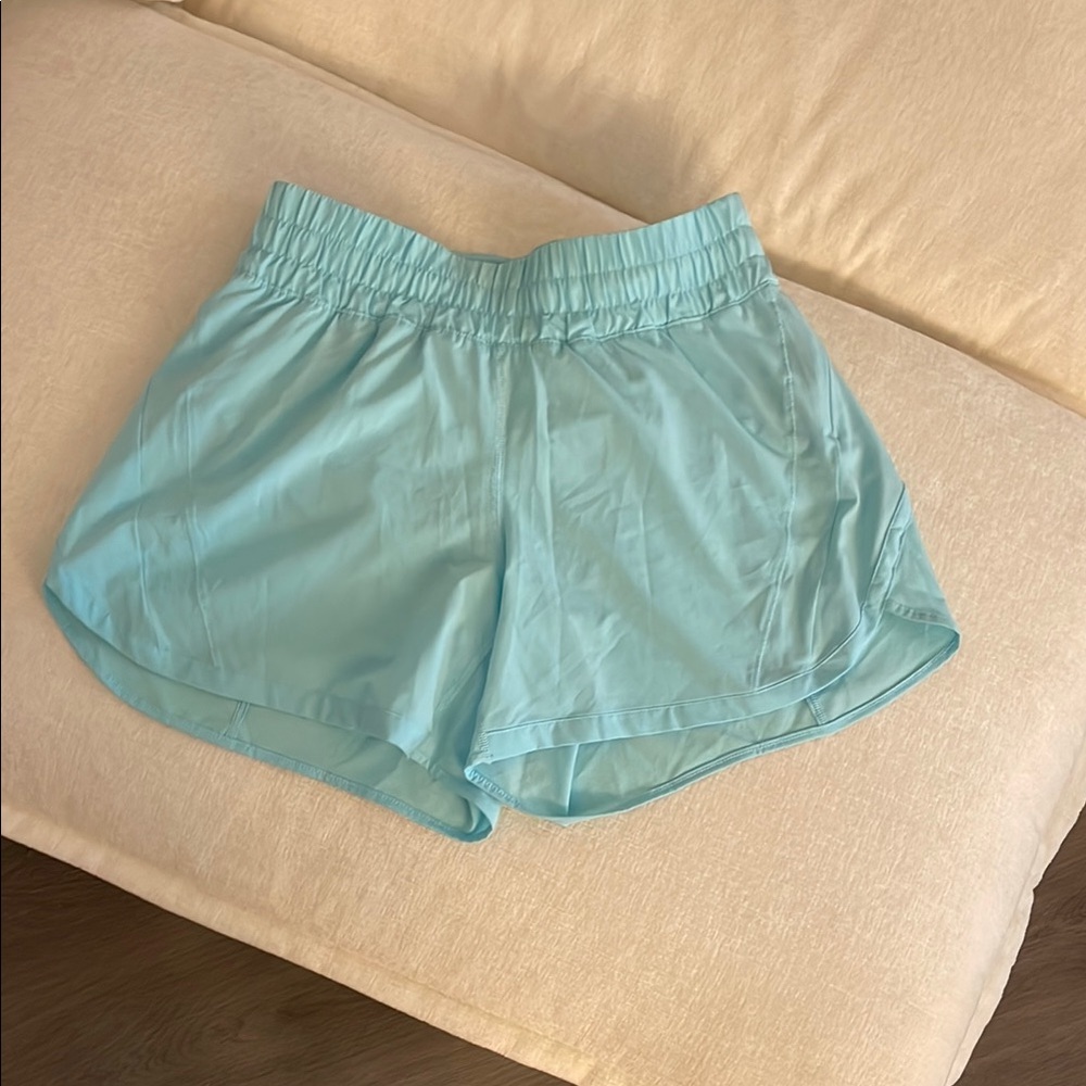 Lululemon Athletica Sky Blue Athletic Shorts